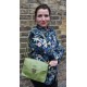 Louisa Satchel Apple Green Messenger Bag